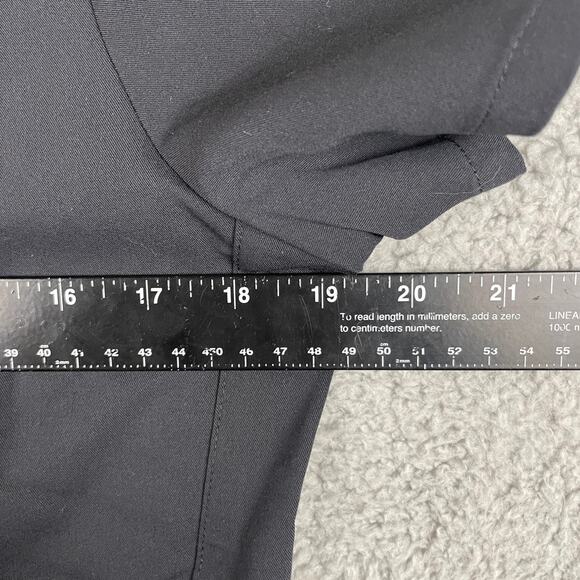 Fabletics Men's XS Black Polyester Viscose Short Sleeve Scrub Top *Flaw - Picture 7 of 11